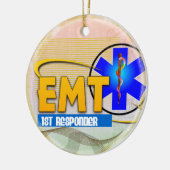 EMT 1STE RESPONDER CHRISTMAS ORNAMENT (Links)