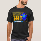 EMT 1STE RESPONDER NOODMEDISCHE TECHNICUS T-SHIRT (Voorkant)