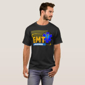 EMT 1STE RESPONDER NOODMEDISCHE TECHNICUS T-SHIRT (Voorkant volledig)