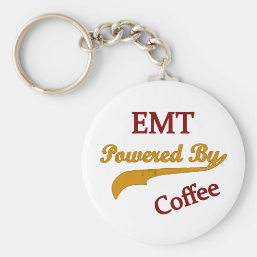 EMT aangedreven door koffie Sleutelhanger (Voorkant)
