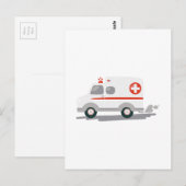 EMT Ambulance Briefkaart (Voorkant / Achterkant)