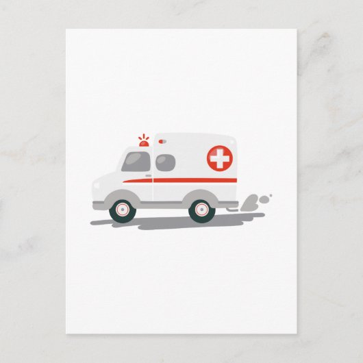 EMT Ambulance Briefkaart (Voorkant)