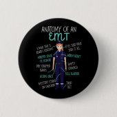 Emt-anatomie van een Emt Ronde Button 5,7 Cm (Voorkant)