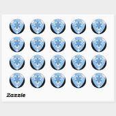 EMT-BADGE RONDE STICKER (Vel)
