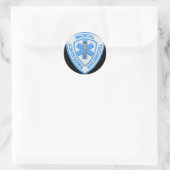 EMT-BADGE RONDE STICKER (Tas)