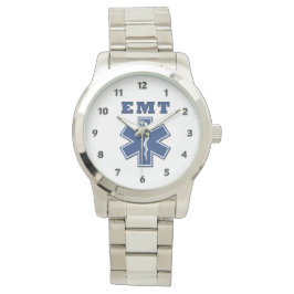 EMT Blue Star of Life Horloge