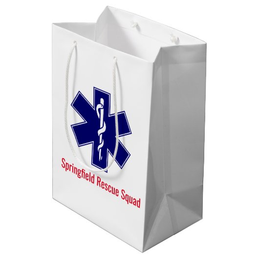 EMT Cadeaus Medium Cadeauzakje (Achterkant Gekanteld)