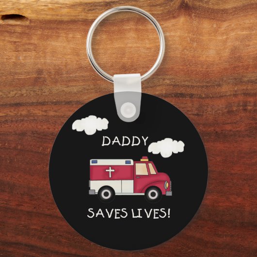 EMT Dad slaat levens op Sleutelhanger (Voorkant)