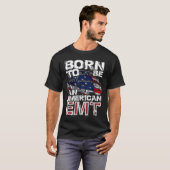 EMT Distressed American USA Flag For EMTs T-shirt (Voorkant volledig)
