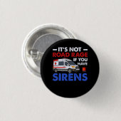 EMT EMS Paramedic ITS niet Road Rage Sirens Ambula Ronde Button 3,2 Cm (Voorkant /achterkant)