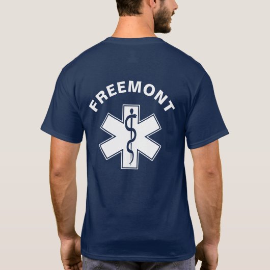 EMT EMS Paramedic T-shirt (Achterkant)