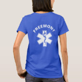 EMT EMS Paramedic T-shirt (Achterkant)