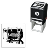 EMT EMS Paramedic Zelfinktende Stempel (In situ)