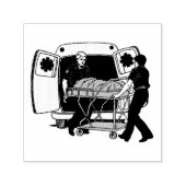 EMT EMS Paramedic Zelfinktende Stempel (Design)