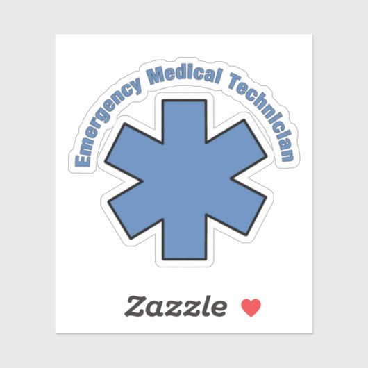 EMT EMS Paramedische Eerste Responders Sticker (Vel)