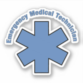 EMT EMS Paramedische Eerste Responders Sticker