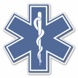 EMT EMS Paramedische Eerste Responders Sticker