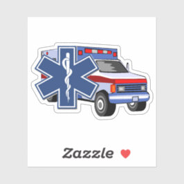 EMT EMS Paramedische Eerste Responders Sticker