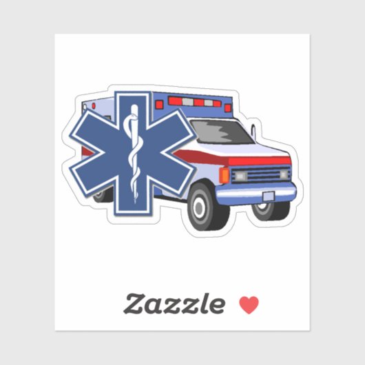 EMT EMS Paramedische Eerste Responders Sticker (Vel)