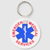 EMT EMS rescue Sleutelhanger (Voorkant)