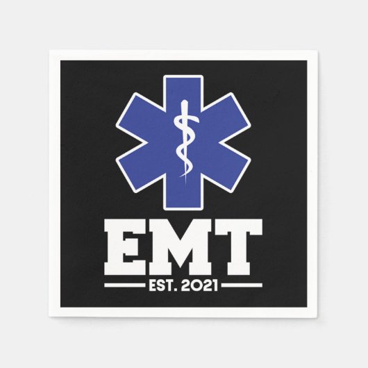 Emt Emt Est 2021 Student Graduation Servet (Voorkant)