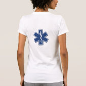 EMT en EMS Ster-Shirten T-shirt (Achterkant)