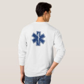 EMT en EMS Ster-Shirten T-shirt (Achterkant volledig)