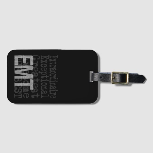 EMT Extraordinaire Bagage Label (Voorkant (horizontaal))