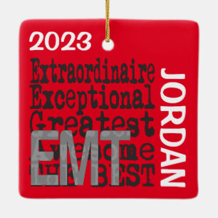 EMT Extraordinaire CUSTOM Keramisch Ornament