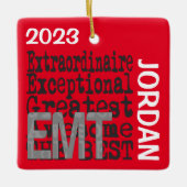 EMT Extraordinaire CUSTOM Keramisch Ornament (Voorkant)
