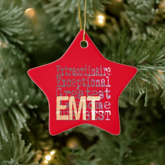 EMT Extraordinaire Keramisch Ornament (Boom)