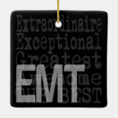 EMT Extraordinaire Keramisch Ornament (Achterkant)