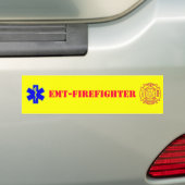 EMT-FIREFIGHTER - bumpersticker (Op auto)