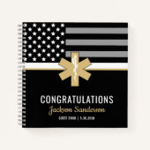 EMT First Responder EMS Retirement Guest Book Notitieboek (Voorkant)