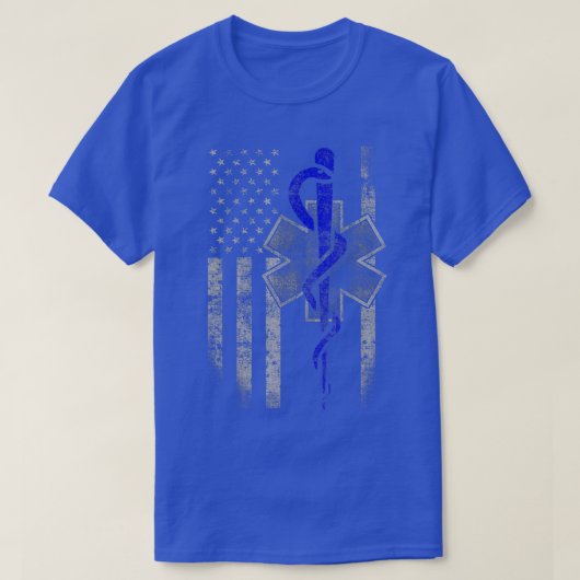 EMT First Responder Flag T-shirt (Design voorkant)