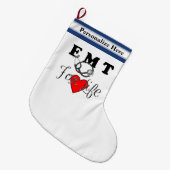 EMT for Life Grote Kerstsok (Voorkant (Hangend))