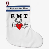 EMT for Life Grote Kerstsok (Voorkant)