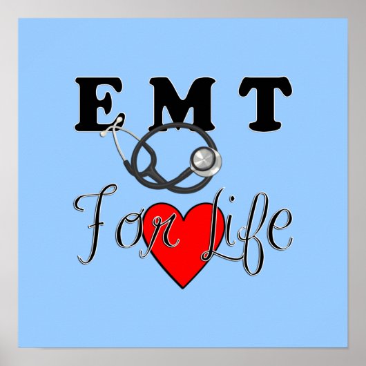 EMT for Life Poster (Voorkant)
