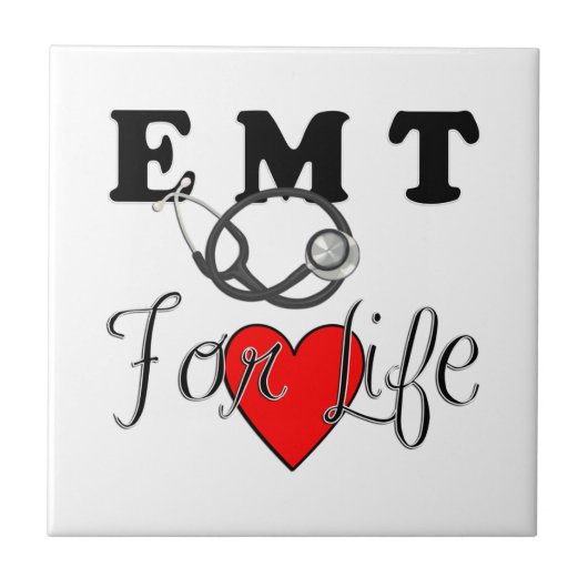 EMT for Life Tegeltje (Voorkant)