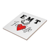 EMT for Life Tegeltje (Zijkant)