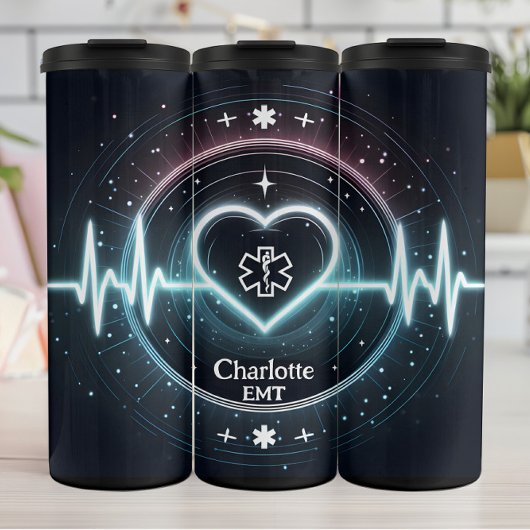 EMT Hart Glanzend Medisch Ontwerp Thermosbeker