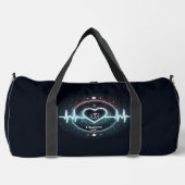 EMT Heartbeat Glowing Medical Design Plunjezak (Voorkant)