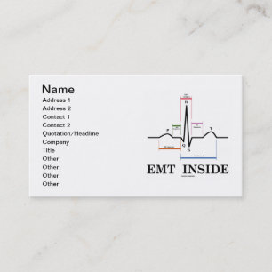 EMT Inside (ECG/EKG-elektrocardiogram) Visitekaartje