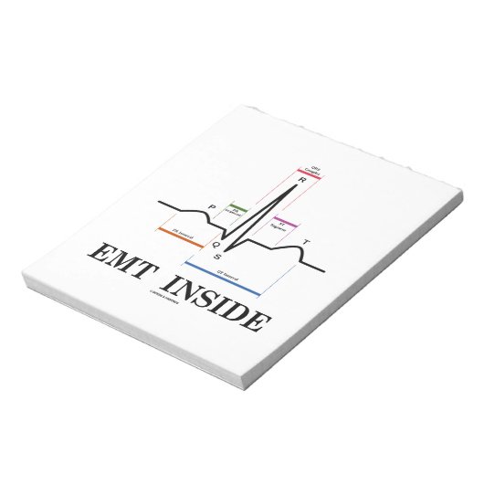 EMT Inside (Sinus Rhythm-elektrocardiogram) Notitieblok (Linkerzijde)