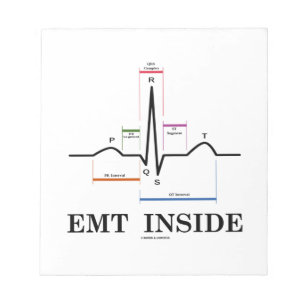EMT Inside (Sinus Rhythm-elektrocardiogram) Notitieblok