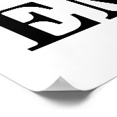 EMT Inside (Sinus Rhythm-elektrocardiogram) Poster (Hoek)