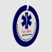 EMT kerstcadeautjes Ornament (voorkant)