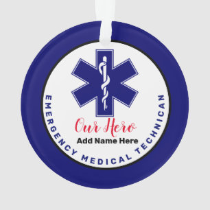 EMT kerstcadeautjes Ornament