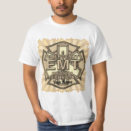 EMT Maltese kruis t-shirt (Voorkant)