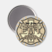 EMT Maltese kruismagneet Magneet (Voorkant / Achterkant)